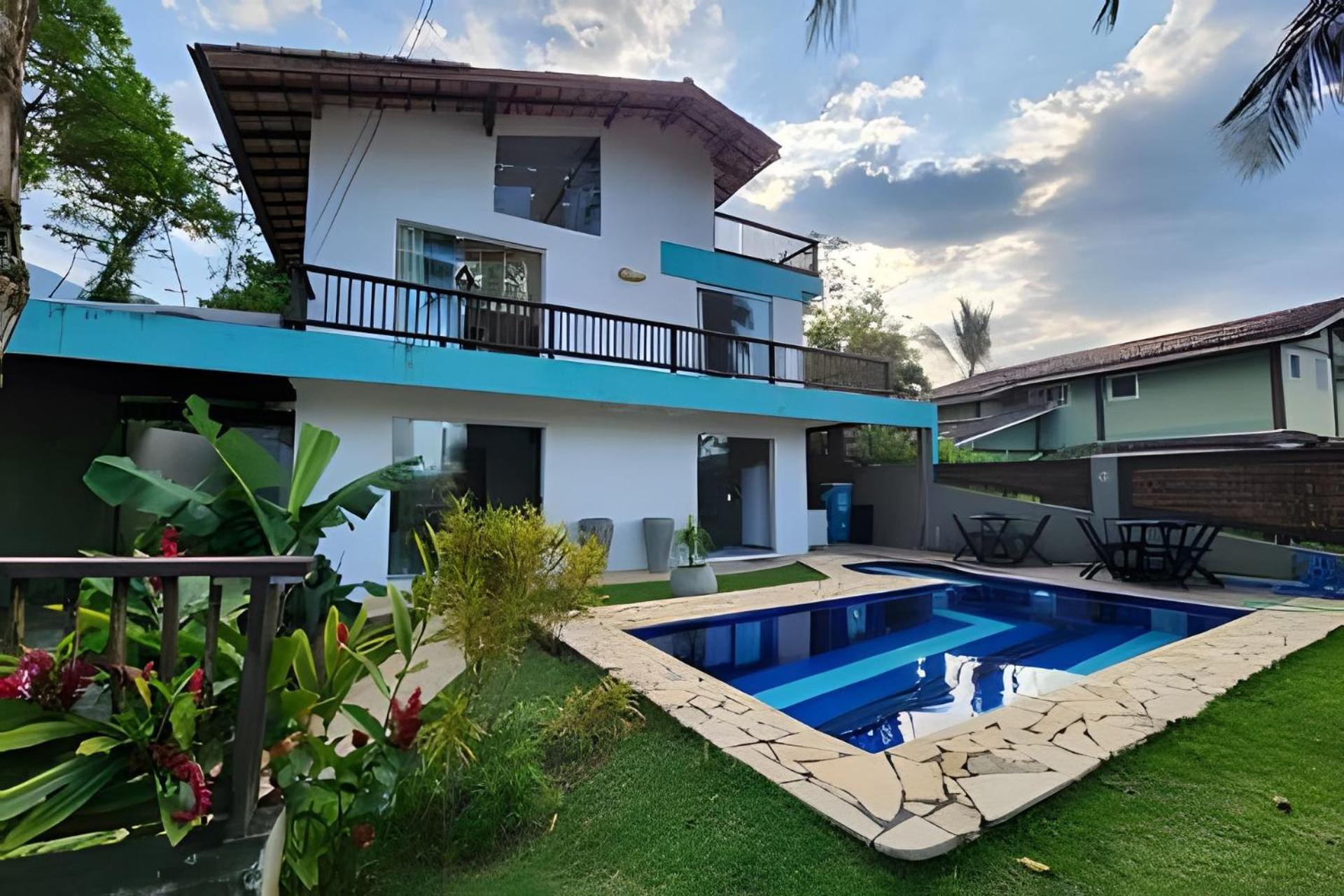 Bela Casa De 4 Suites Com Piscina E Vista - Curral Ілябела Екстер'єр фото