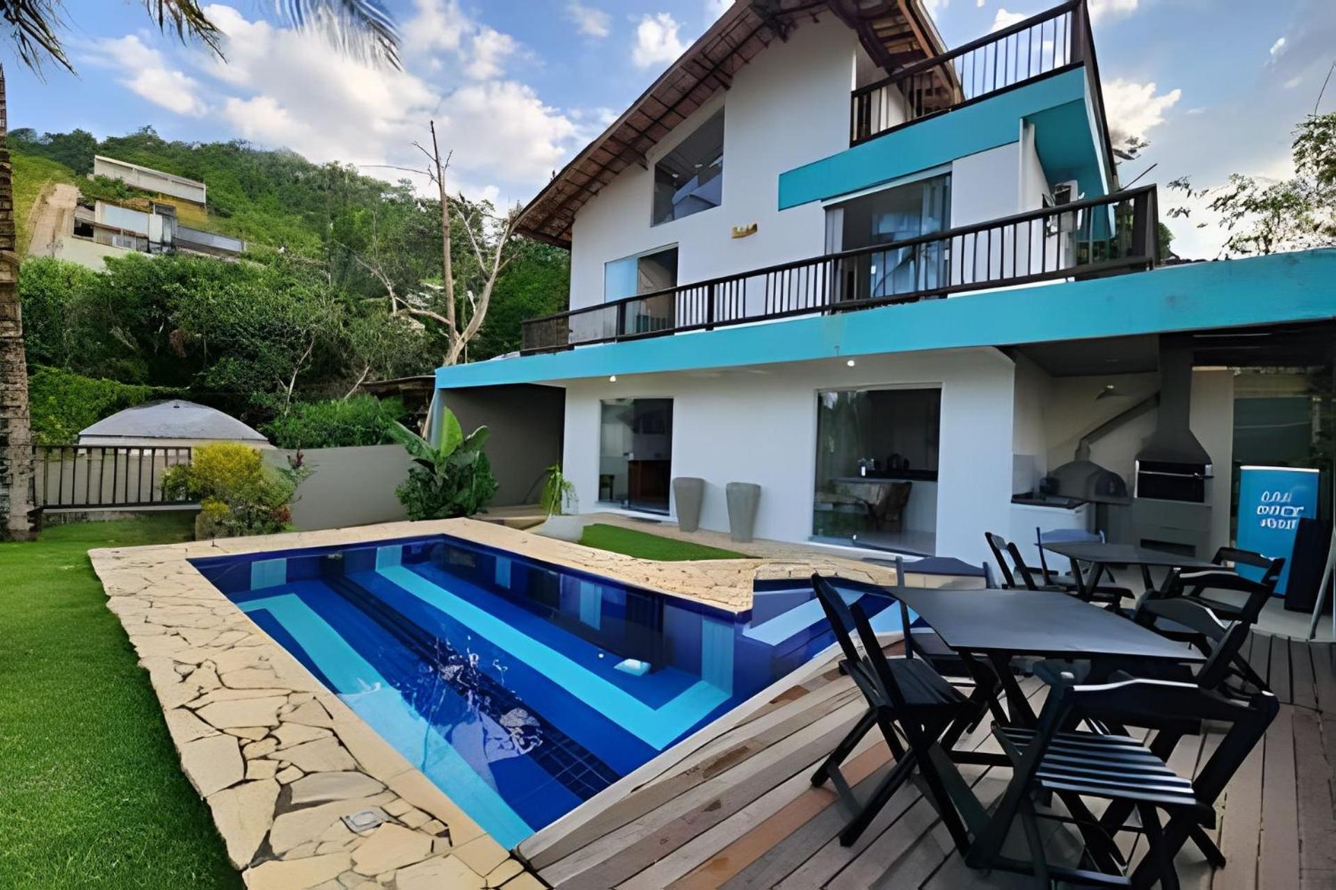 Bela Casa De 4 Suites Com Piscina E Vista - Curral Ілябела Екстер'єр фото